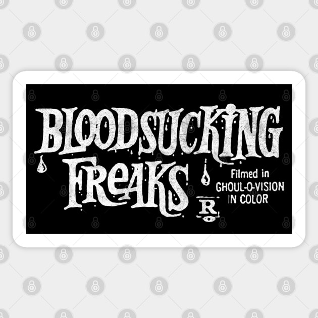 Bloodsucking Freaks - Cult Horror Fan Sticker by CultOfRomance